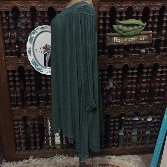 Tularosa Med Avery Olive Midi Dress Like New Rayon - Picture 8 of 8
